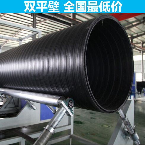雙平壁鋼塑復(fù)合纏繞管和聚乙烯中空纏繞管比較！