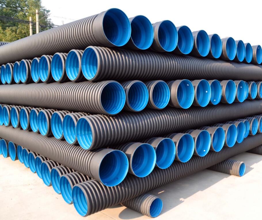 高密度聚乙烯（HDPE)雙壁波紋管具有優(yōu)異的化學(xué)穩(wěn)定性、耐老化及耐環(huán)境應(yīng)力開裂的性能