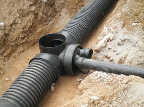 HDEP雙壁波紋管中間被挖斷了應(yīng)該怎么修補？