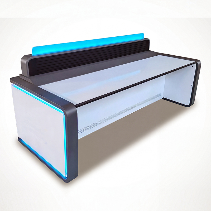 皓影智匯·穩(wěn)重脊梁：專業(yè)級(jí)中控室操作臺(tái)，構(gòu)筑高效指揮核心